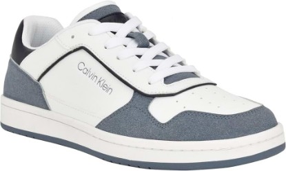 Picture of Calvin Klein Men's Landy Sneaker, Stone/Blue 450, 11