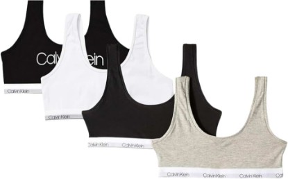 Picture of Calvin Klein Kids Girls' Modern Cotton Bralette 4-Pack