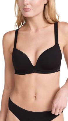 Picture of Calvin Klein Women's Effortless Motion Push Up Plunge Bra