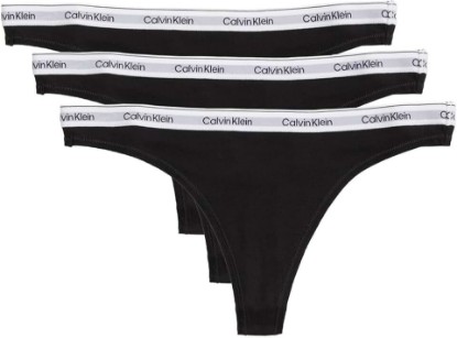 Picture of Calvin Klein Calvin Klein womens Modern Logo Thong 3-pack
