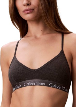 Picture of Calvin Klein Women's Motive Cotton Lightly Lined Bralette Bra