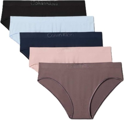 Picture of Calvin Klein Women's Bonded Flex Seamless Bikini Panties, 5 Pack