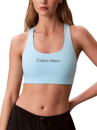 Picture of Calvin Klein Women's Performance Logo Medium Impact Sports Bra
