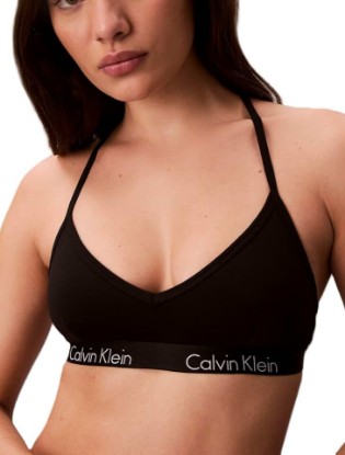 Picture of Calvin Klein Women's Motive Cotton Lightly Lined Bralette Bra