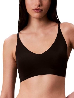 Picture of Calvin Klein Women's Invisibles Comfort Lightly Lined Seamless Wireless Triangle Bralette Bra