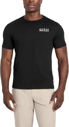 Picture of GUESS Men's Eco Short Sleeve Guess Cali Logo Tee
