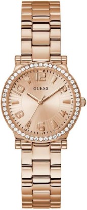 Picture of GUESS Gold and Silver-Tone Analog Watch