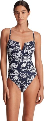 Picture of Lauren Ralph Lauren Women's Allora Floral U Wire One-piece