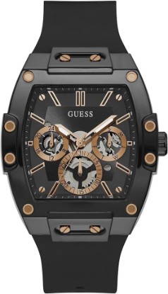 Picture of GUESS Men's GW0G Series| Analog Trend Watch| Polycarbonate Case| Silicone Bracelet | 50M Water Resistance