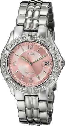 Picture of GUESS Gold-Tone Bracelet Watch