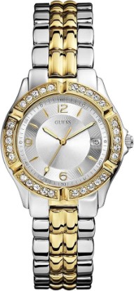 Picture of GUESS Gold-Tone Bracelet Watch