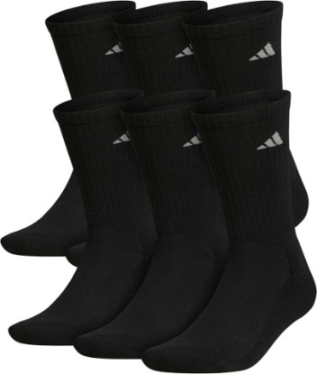 Picture of adidas Men's Athletic Cushioned Crew Socks (6 Pairs) Durable & Comfortable