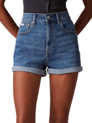 Picture of Calvin Klein Women's High Rise Denim Shorts