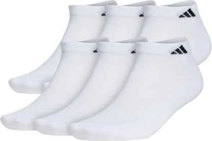Picture of adidas Men's Athletic Cushioned Low Cut Ankle Socks (6 Pairs) Durable & Comfortable