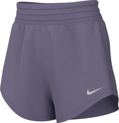 Picture of Nike One Women's Dri-FIT Ultra High-Waisted 3" Brief-Lined Shorts (Daybreak, DX6642-509) Size Small