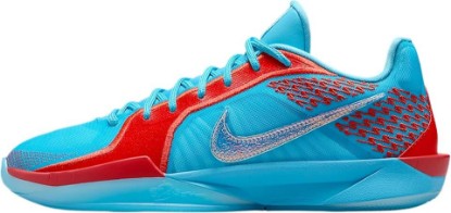 Picture of Nike Sabrina 2 Basketball Shoes (Baltic Blue/Light Crimson/Glacier Blue/White) Size 9.5