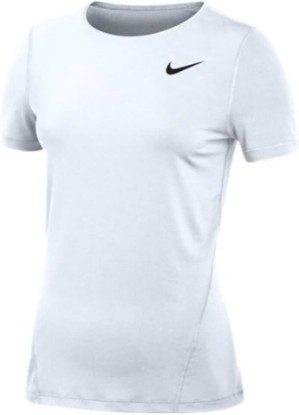 Picture of Nike Womens Pro Allover Mesh Short Sleeve Top 2.0