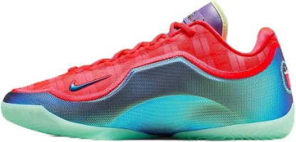 Picture of Nike Lebron XXIII Stocking Stuffer Basketball Shoes (Bright Crimson/Dusty Amethyst/Barely Volt/Multi-Color)