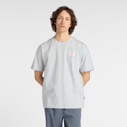 Picture of New Balance Mens Woven Label T-Shirt