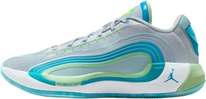 Picture of Nike Luka 4 "Navigator Basketball Shoes (Football Grey/Copa/Vapor Green/Laser Blue) Size 10.5