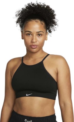 Picture of Nike Women's Indy Seamless Ribbed Light-Support Non-Padded Sports Bra