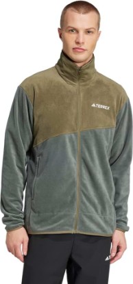 Picture of adidas Men's Terrex Multi Full-Zip Fleece Hiking Jacket