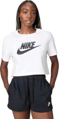 Picture of Nike Nike Women's Sportswear Essential Cropped Logo T-Shirt