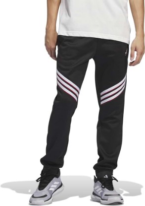 Picture of adidas Mens Select Foundation Fleece Basketball Pants