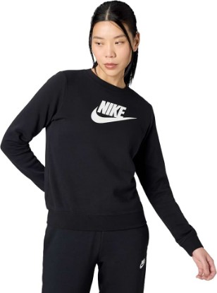 Picture of Nike Nike Women's Sportswear Club Fleece Logo Crew-Neck Sweatshirt