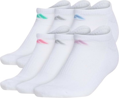 Picture of adidas Women's Athletic Cushioned No Show Socks (6 Pairs) Durable & Comfortable