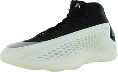 Picture of adidas AE 1 Unisex Shoes Size 13.5, Color: Cloud White/Core Black/Green Spark
