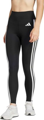 Picture of adidas Womens Optime Essentials 3-Stripes 7/8 Training Leggings