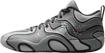 Picture of Nike Tatum 3 Basketball Shoes (HV5878-002, Particle Grey/Dark Smoke Grey/Smoke Grey/Platinum Tint) Size 9