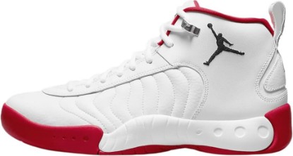 Picture of Nike Jordan Jumpman Pro Men's Shoes (White/True Red/Metallic Silver/Black)