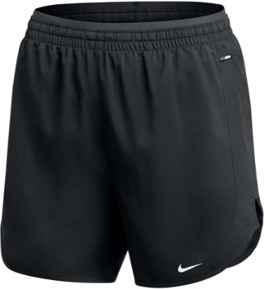 Picture of Nike Women's Team Tempo Luxe 5" Short, Black (US, Alpha, Large, Regular, Regular, Standard, Black)