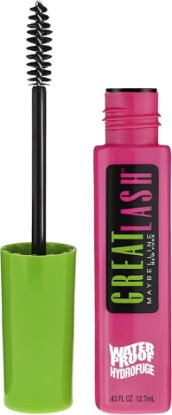 Picture of MAYBELLINE Great Lash Waterproof Mascara, Volumizing, Lengthening and Lash-Doubling Formula for Thicker Lashes, Very Black, 1 Count