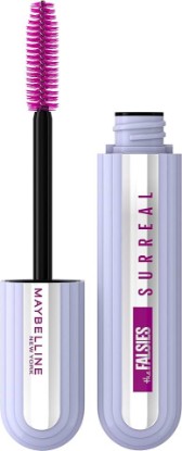 Picture of MAYBELLINE The Falsies Surreal Extensions Washable Mascara, Volumizing, Lengthening Mascara Make Up, Blackest Black, 1 Count
