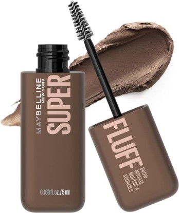 Picture of MAYBELLINE Superfluff Volumizing Brow Mousse, All Day Tinted Brow Gel For Soft Full Brows, Medium Brown, 1 Count