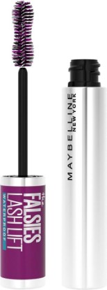 Picture of MAYBELLINE The Falsies Lash Lift Waterproof Mascara Volumizing, Lengthening, Lifting, Curling, Multiplying, Eye Makeup, Very Black, 1 Count