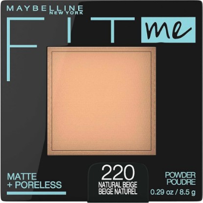 Picture of MAYBELLINE Fit Me Matte + Poreless Pressed Face Powder Makeup & Setting Powder, Natural Beige, 1 Count
