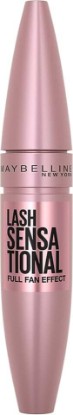 Picture of MAYBELLINE Lash Sensational Washable Mascara, Lengthening and Volumizing for a Full Fan Effect, Blackest Black, 1 Count