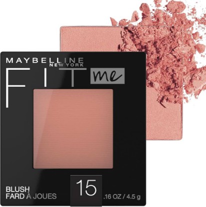 Picture of MAYBELLINE Fit Me Blush, Lightweight, Smooth, Blendable, Long-lasting All-Day Face Enhancing Makeup Color, Nude, 1 Count