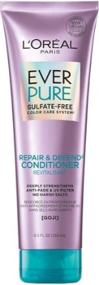 Picture of L'Oreal Paris EverPure Repair and Defend Sulfate Free Conditioner for Color-Treated Hair, Strengthens and Repairs Damaged Hair, with Goji, 8.5 Fl; Oz (Packaging May Vary)