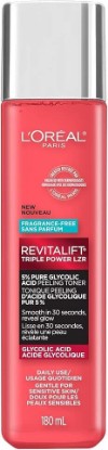 Picture of L'Oreal Paris Revitalift 5% Pure Glycolic Acid Peeling Toner with Aloe Vera, Alcohol Free, Fragrance Free 6 fl oz
