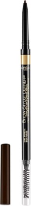 Picture of L'Oreal Paris Makeup Brow Stylist Definer Waterproof Eyebrow Pencil, Ultra-Fine Mechanical & Retractable Brow Pencil, Draws Tiny Brow Hairs & Fills in Sparse Areas & Gaps, Dark Brunette, 0.003 oz.