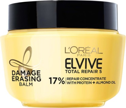 Picture of L'Oreal Paris Elvive Total Repair 5 Damage-Erasing Balm with Almond and Protein, 8.5 Ounce