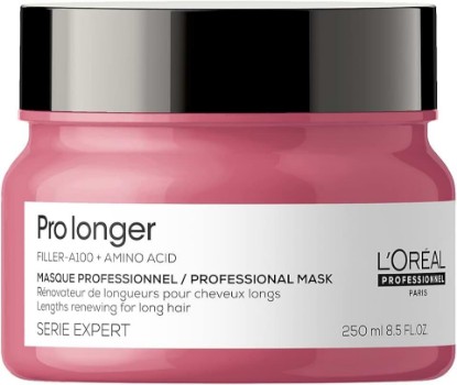 Picture of L'Oréal Professionnel Paris Pro Longer Mask - Reduces Breakage & Appearance of Split Ends For Thin & Fine Hair Types, Adds Softness & Shine