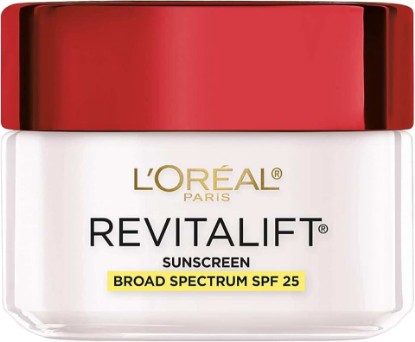 Picture of L'Oréal Paris Revitalift Anti-Wrinkle and Firming Face Moisturizer with SPF 25, Pro-Retinol and Centella Asiatica, Paraben Free, 1.7 oz (Packaging may vary)