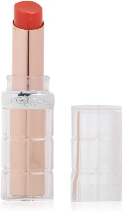 Picture of L'Oreal Paris Makeup Colour Riche Plump and Shine Lipstick, for Glossy, Radiant, Visibly Fuller Lips with an All-Day Moisturized Feel, Watermelon Plump, 0.1 oz.