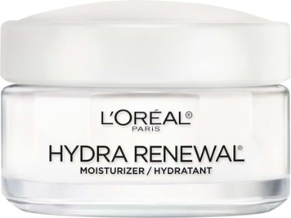 Picture of L'Oreal Paris Skincare Hydra-Renewal Face Moisturizer with Pro-Vitamin B5 for Dry Sensitive Skin, All-Day Hydration, 1.7 Oz